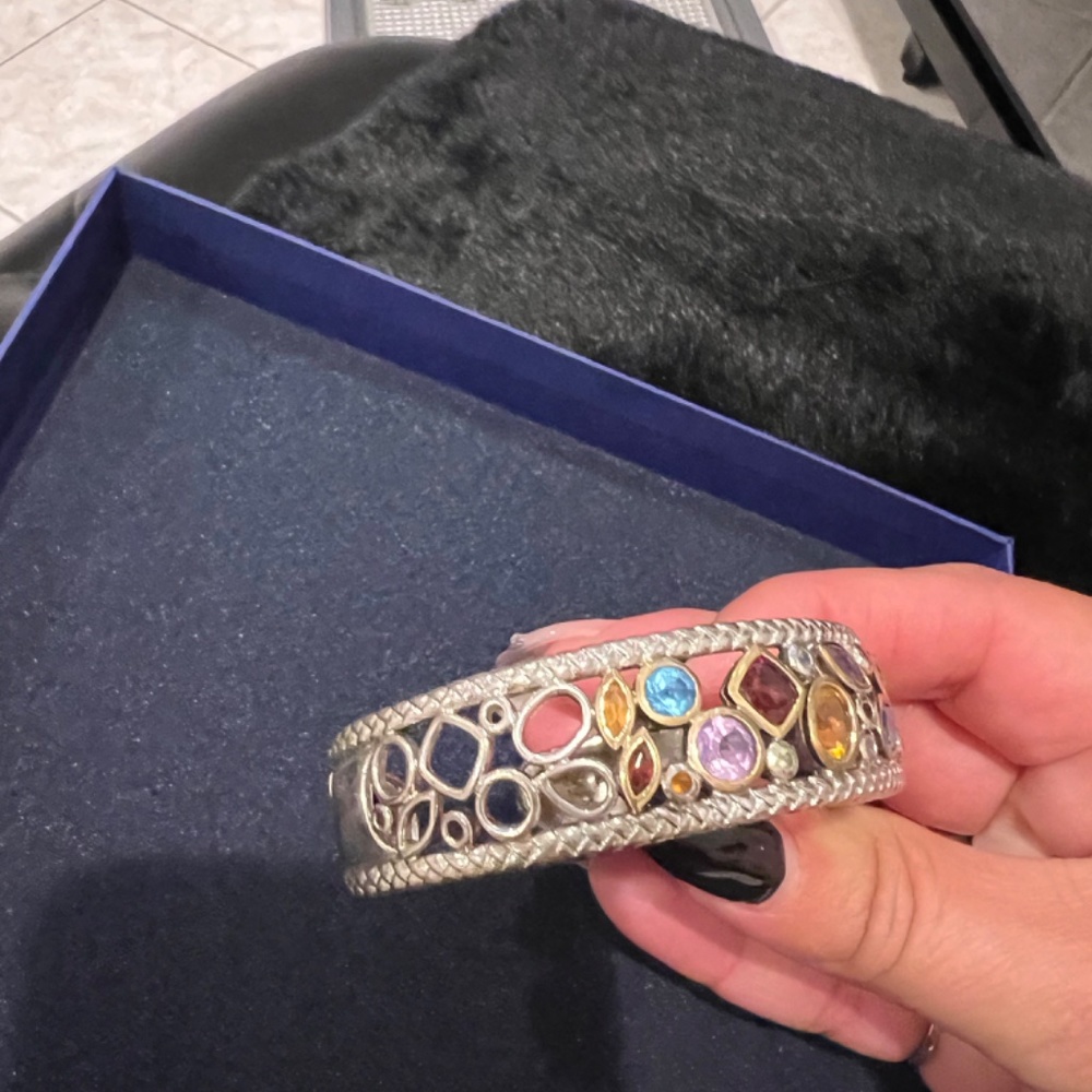 Solid Sterling Silver Bracelet - image 3